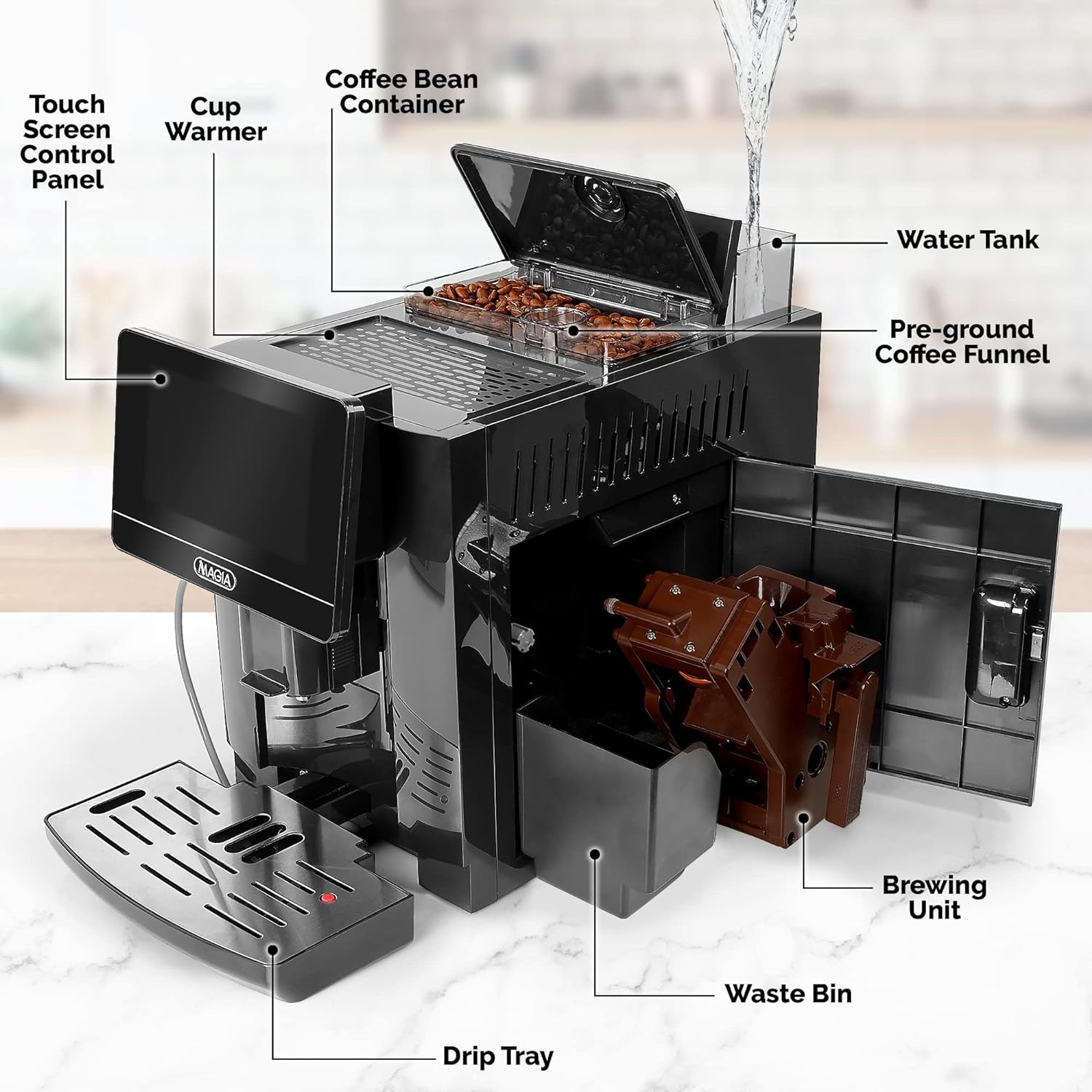 Zulay Magia Super Automatic Coffee Espresso Machine Review