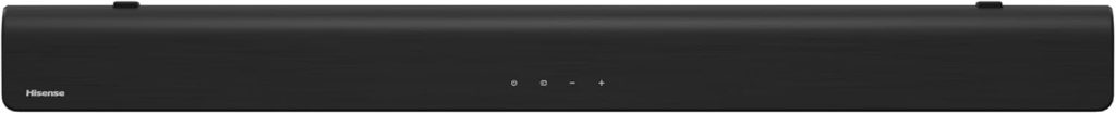 Hisense HS205G 2.0Ch Sound Bar, 120W, DTS Virtual: X, Dolby Audio, HDMI/ARC/Optical/USB, Bluetooth, Roku TV Ready, Black (HS205G, 2024 Model)